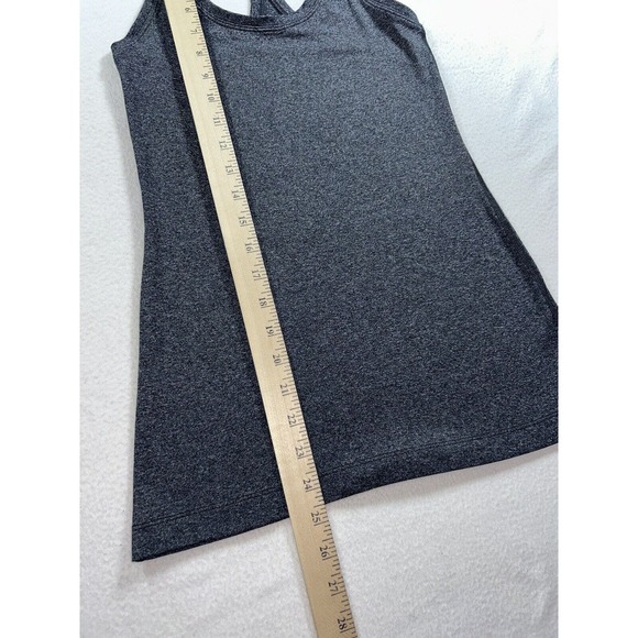 Lululemon Women's Racerback Tank gray Size 4 EUC Yoga Hiking Active Wear - Picture 3 of 4